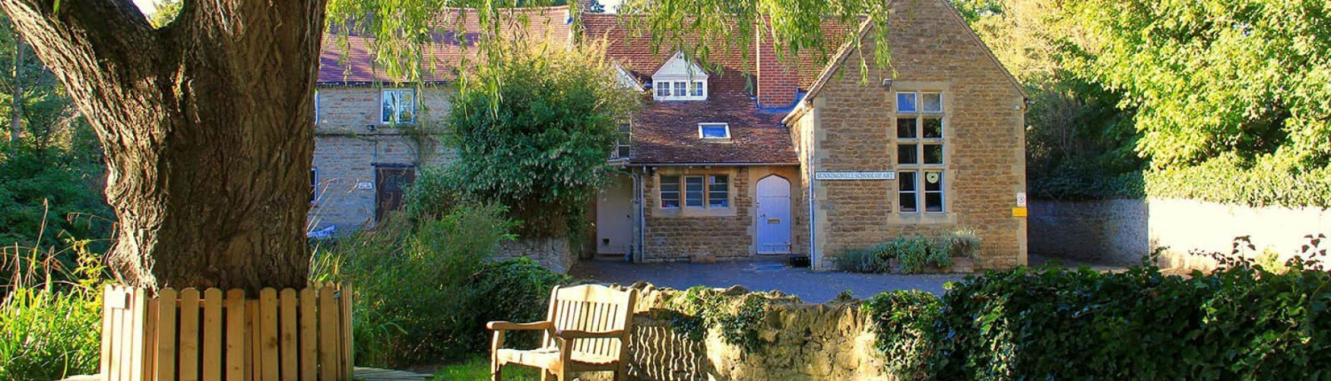 sunningwell-school-of-art Picture of school from the outside.