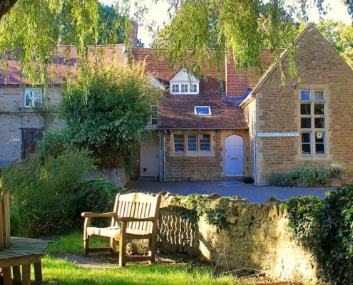 Picture of school from the outside.